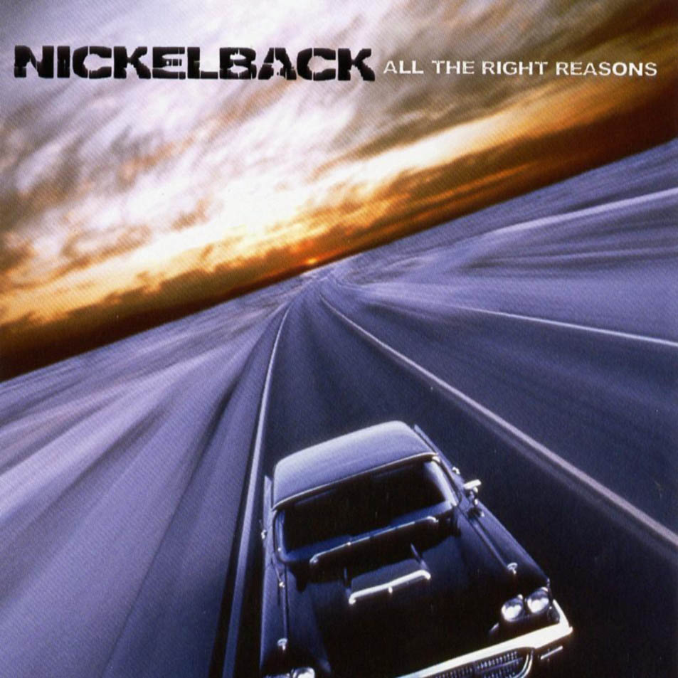 Cartula Frontal de Nickelback - All The Right Reasons