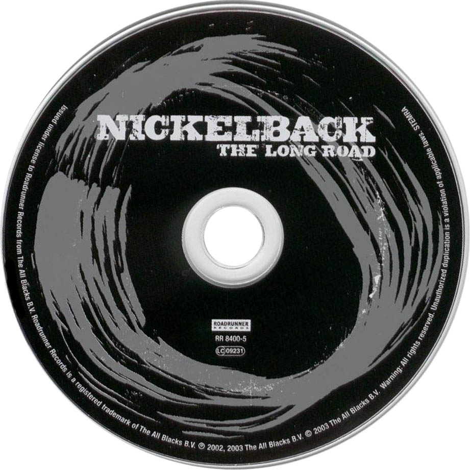 Cartula Cd de Nickelback - The Long Road