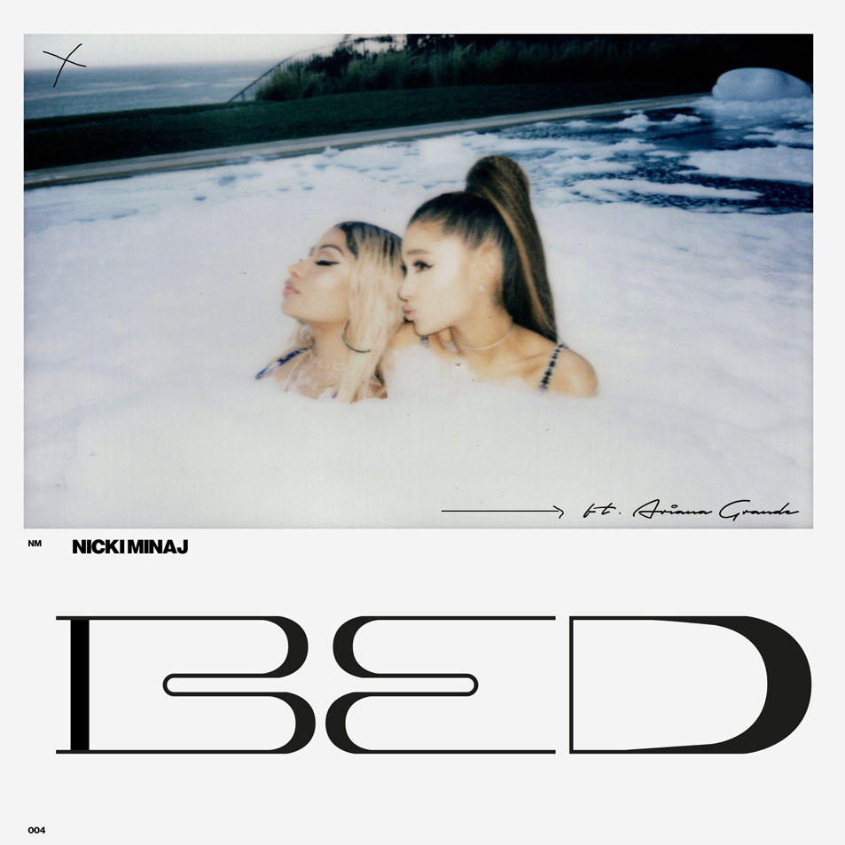 Cartula Frontal de Nicki Minaj - Bed (Featuring Ariana Grande) (Cd Single)