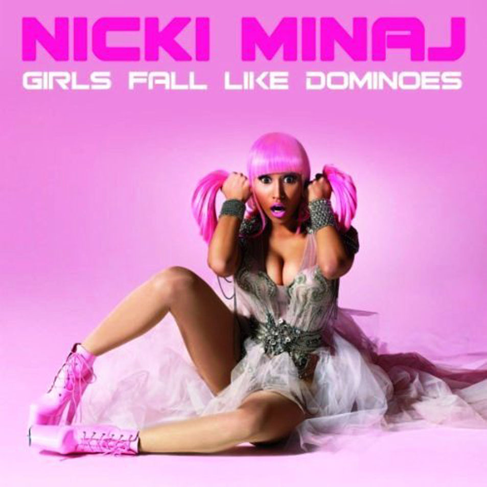 Cartula Frontal de Nicki Minaj - Girls Fall Like Dominoes (Cd Single)