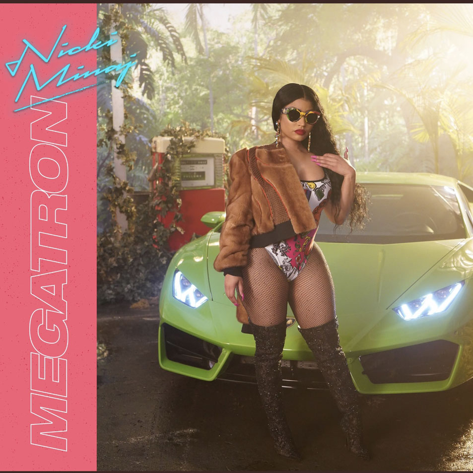 Cartula Frontal de Nicki Minaj - Megatron (Cd Single)