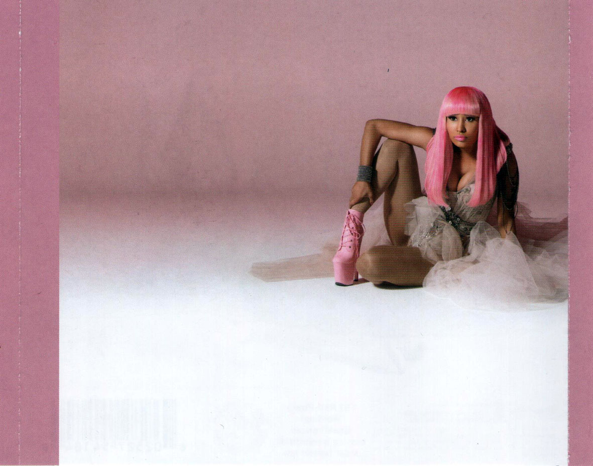 Cartula Interior Trasera de Nicki Minaj - Pink Friday