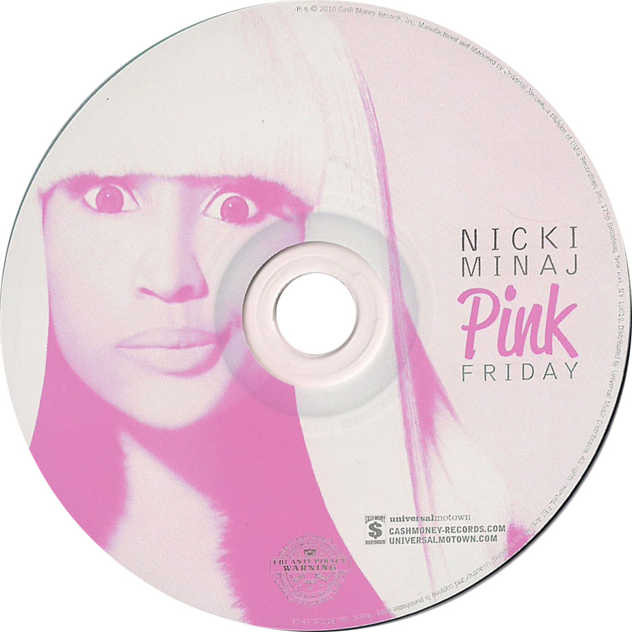 Cartula Cd de Nicki Minaj - Pink Friday (Deluxe Edition)