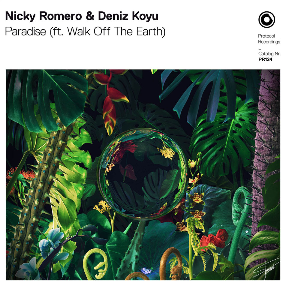 Cartula Frontal de Nicky Romero - Paradise (Featuring Deniz Koyu & Walk Off The Earth) (Cd Single)