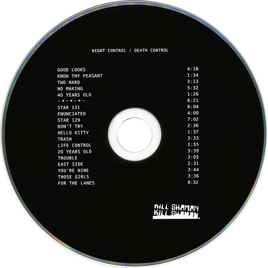 Cartula Cd de Night Control - Death Control