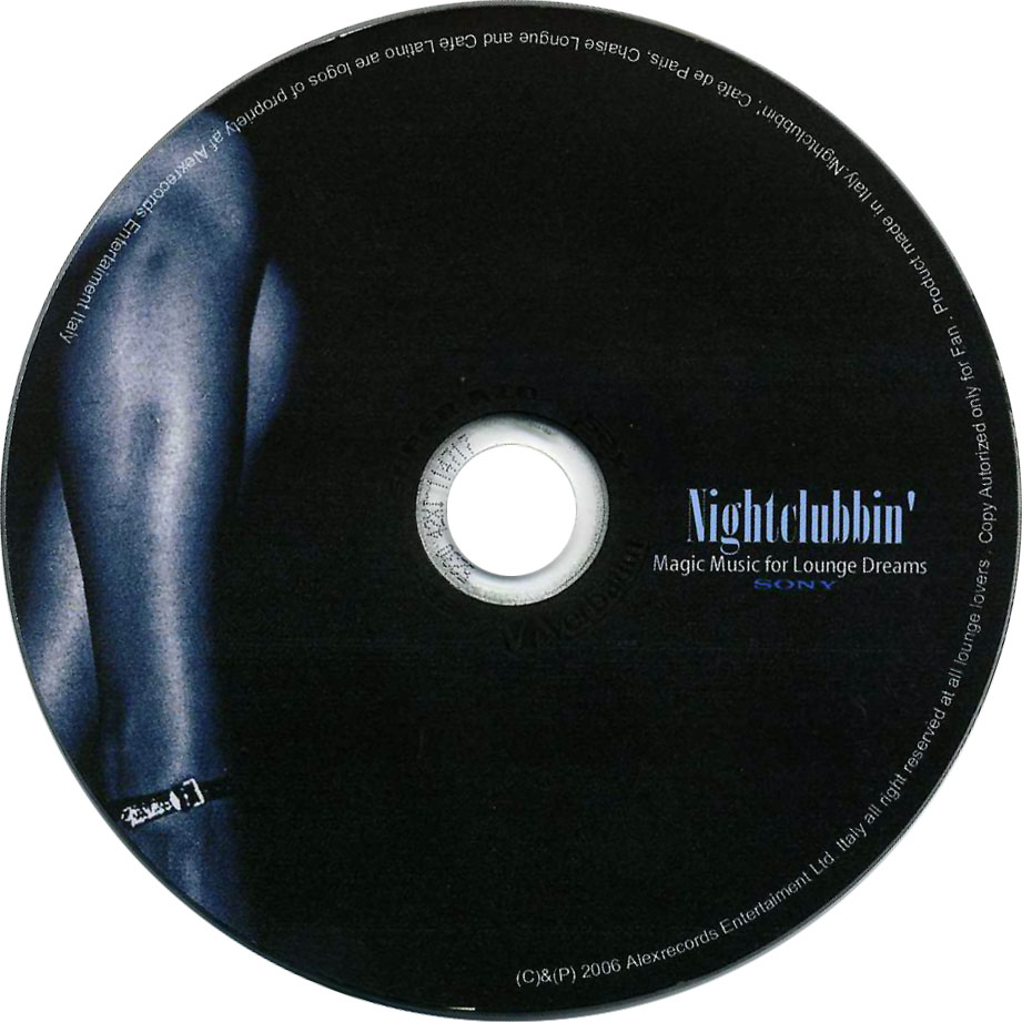 Cartula Cd de Nightclubbing: Magic Music For Lounge Dreams