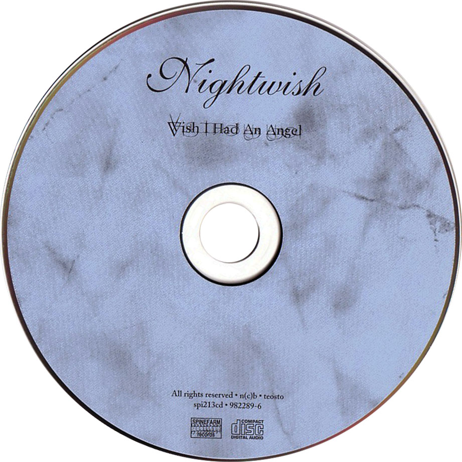 Cartula Cd de Nightwish - Wish I Had An Angel