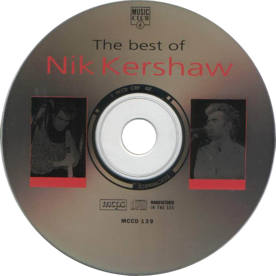 Cartula Cd de Nik Kershaw - The Best Of Nik Kershaw