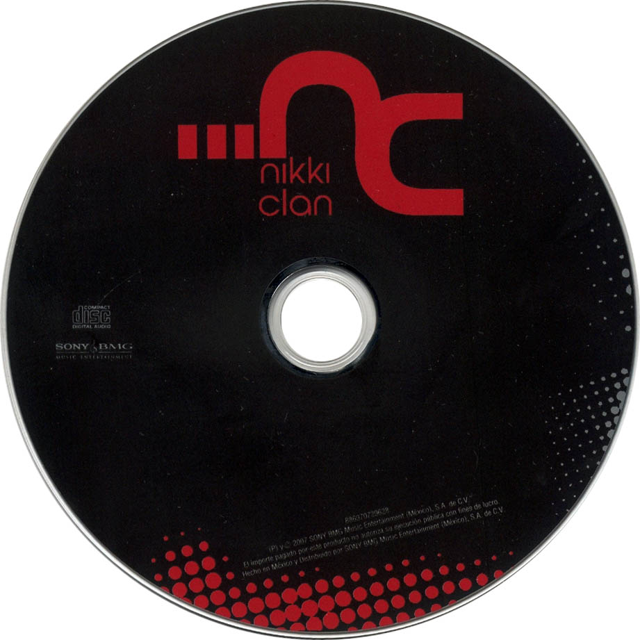 Cartula Cd de Nikki Clan - Nikki Clan (Reedicion)