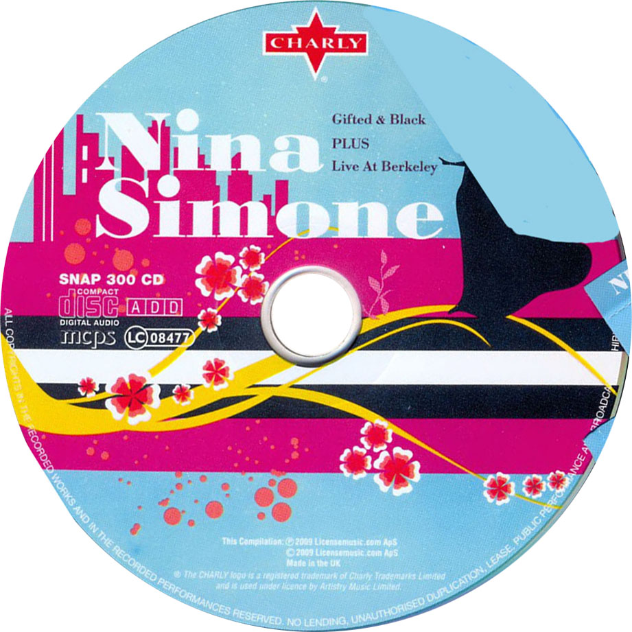 Cartula Cd de Nina Simone - Gifted & Black / Live At Berkeley