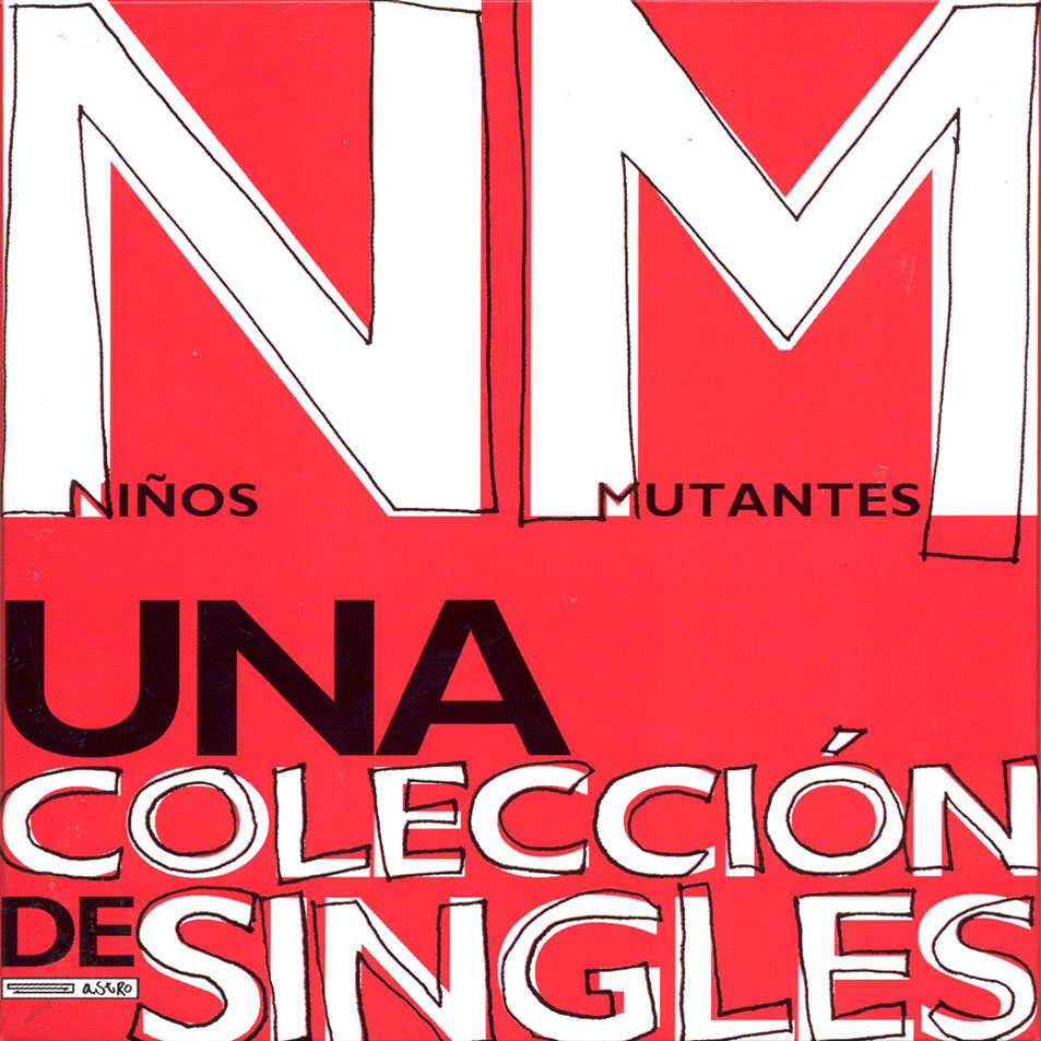 Cartula Frontal de Nios Mutantes - Una Coleccion De Singles
