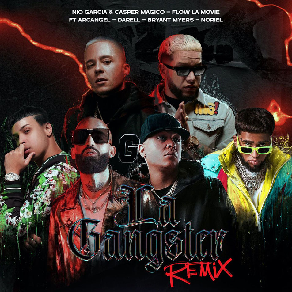Cartula Frontal de Nio Garcia & Casper Magico - La Gangster (Featuring Arcangel, Darell, Bryant Myers & Noriel) (Remix) (Cd Single)