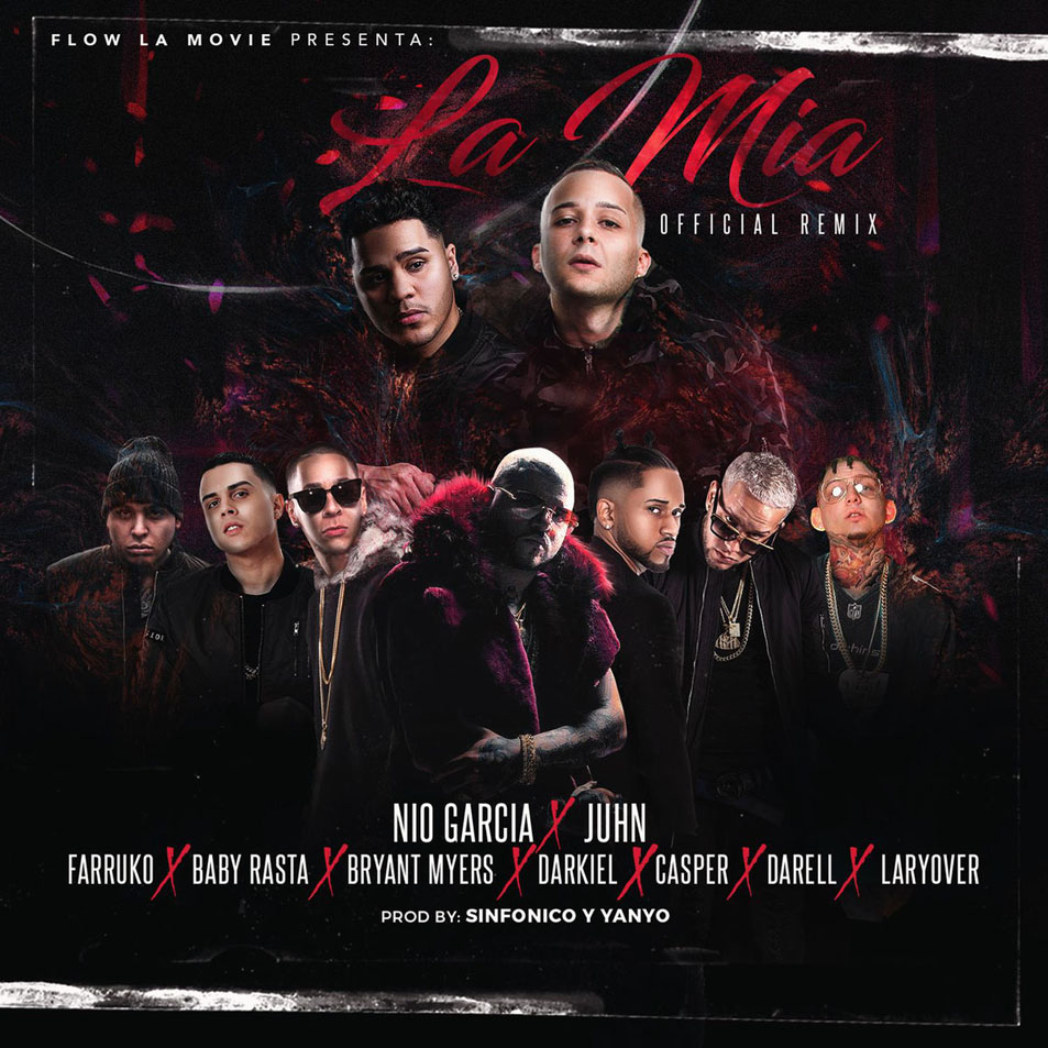 Car Tula Frontal De Nio Garcia Casper Magico La Mia Ft Juhn Farruko Baby Rasta Bryant