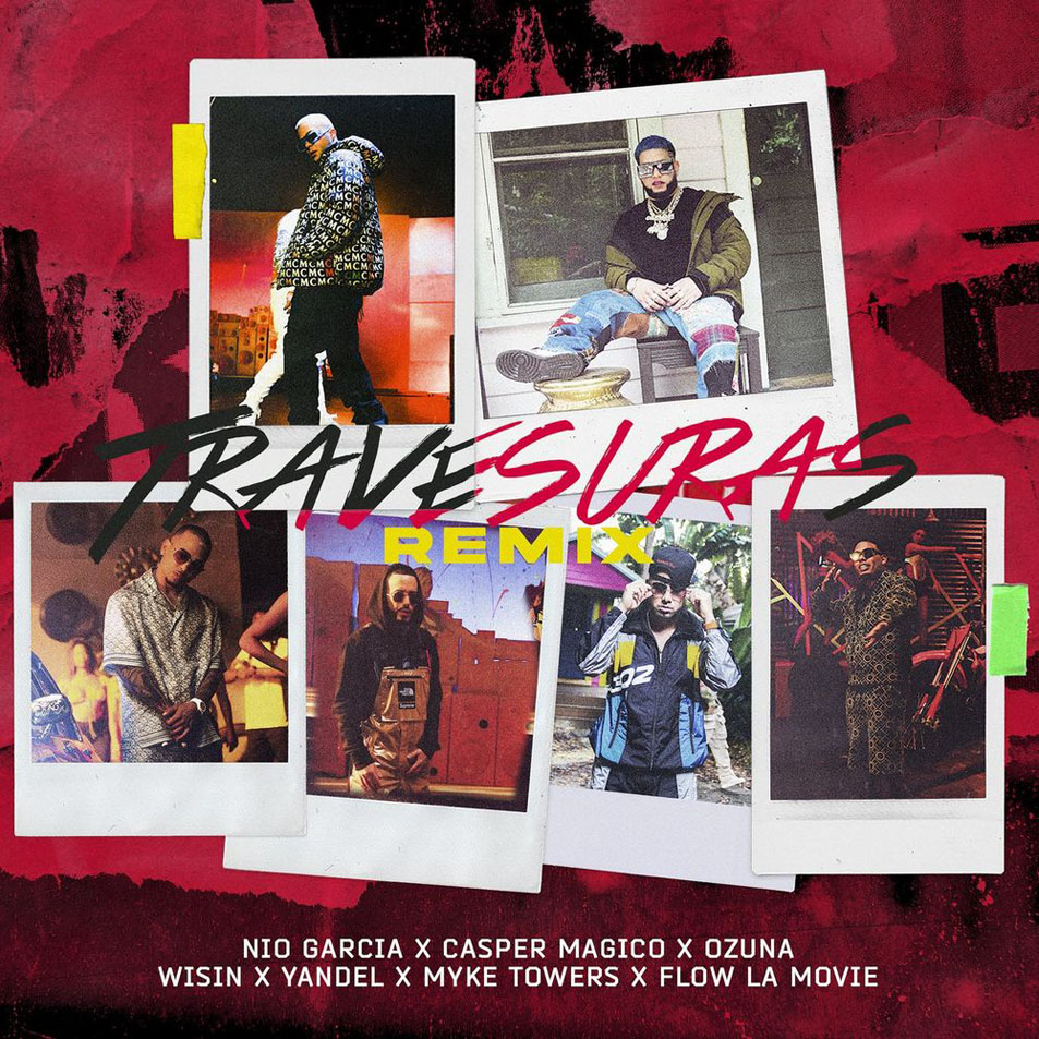 Cartula Frontal de Nio Garcia & Casper Magico - Travesuras (Featuring Ozuna, Wisin & Yandel, Myke Towers) (Remix) (Cd Single)