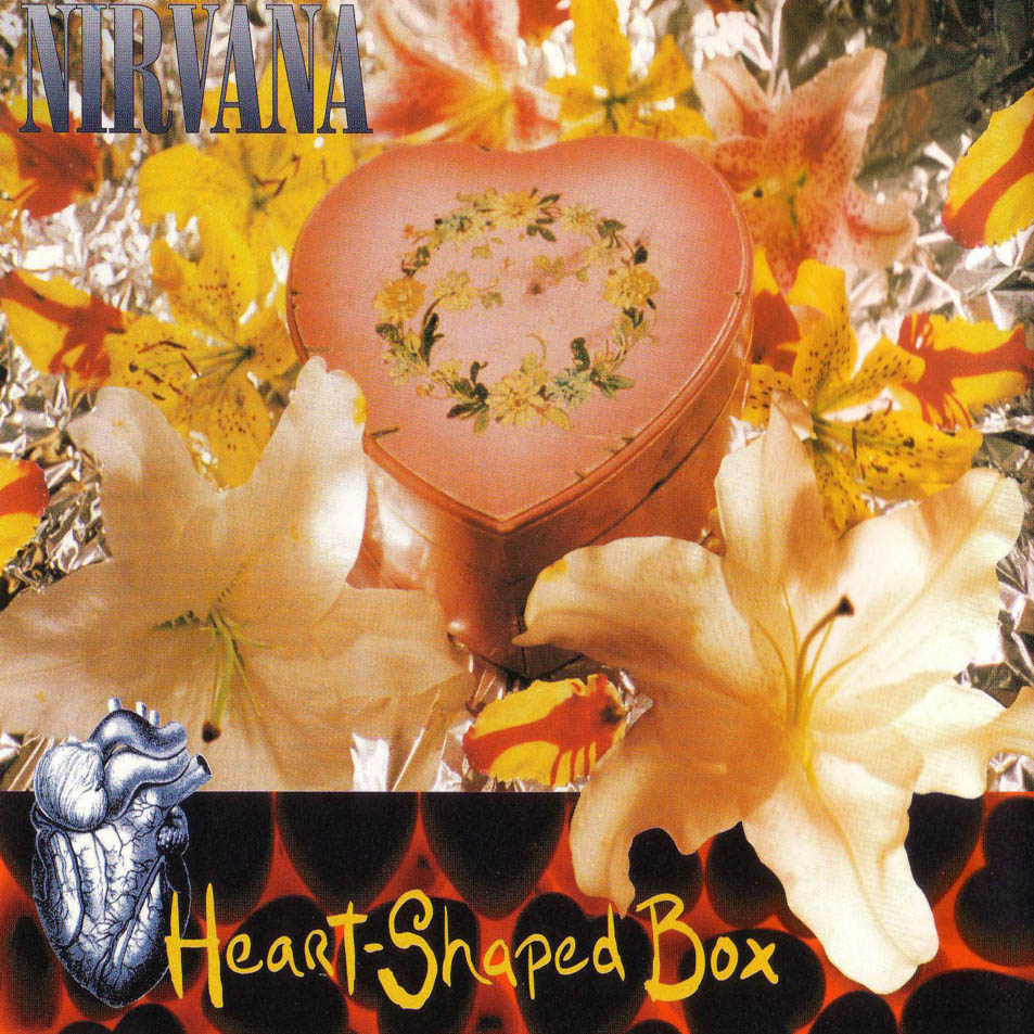 Cartula Frontal de Nirvana - Heart Shaped Box (Cd Single)