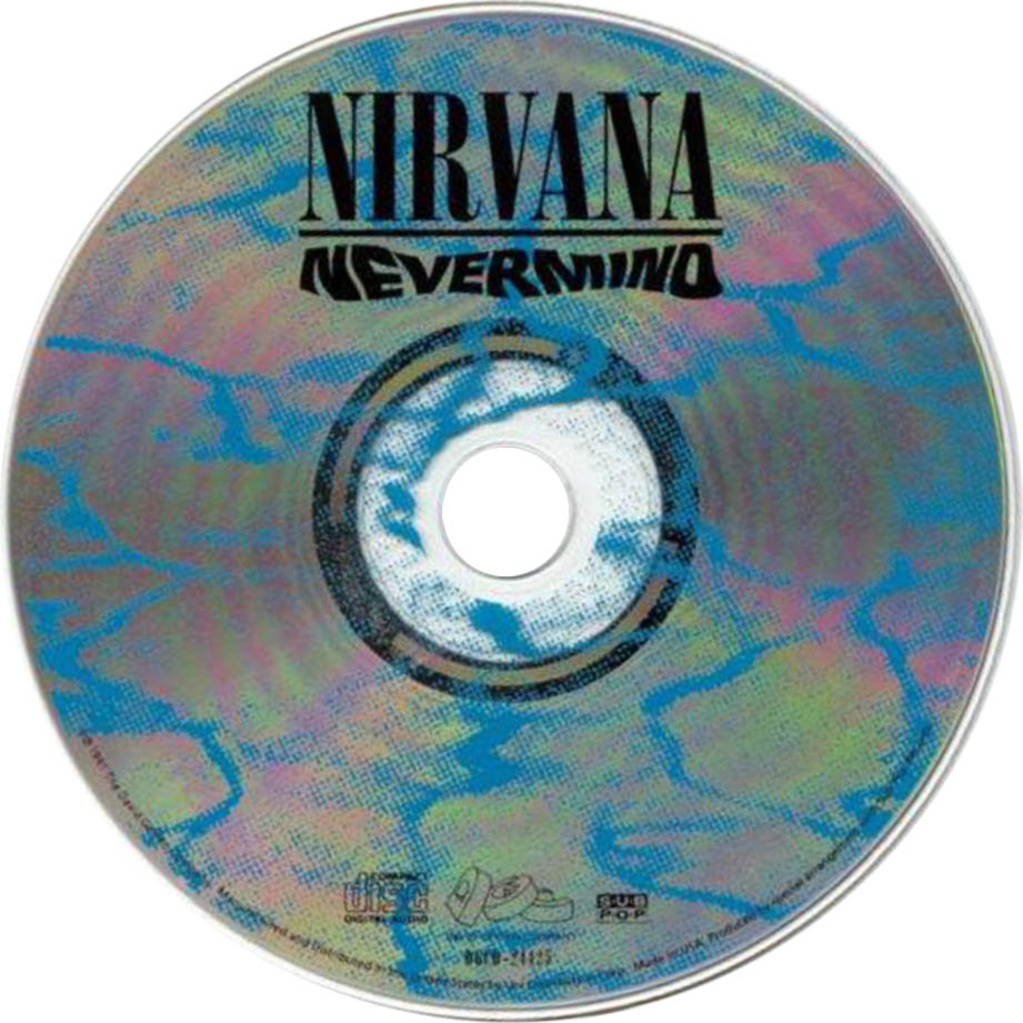 Cartula Cd de Nirvana - Nevermind