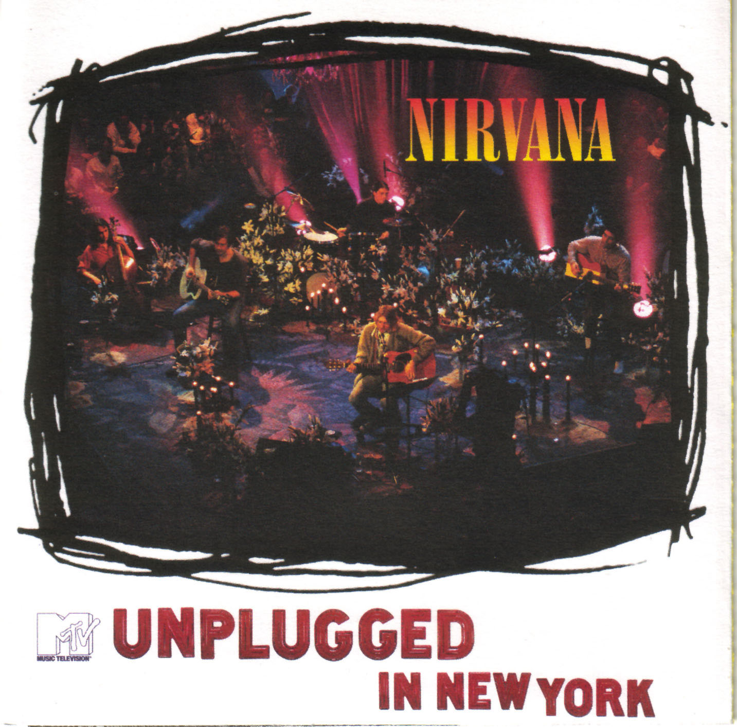 Cartula Frontal de Nirvana - Unplugged In New York