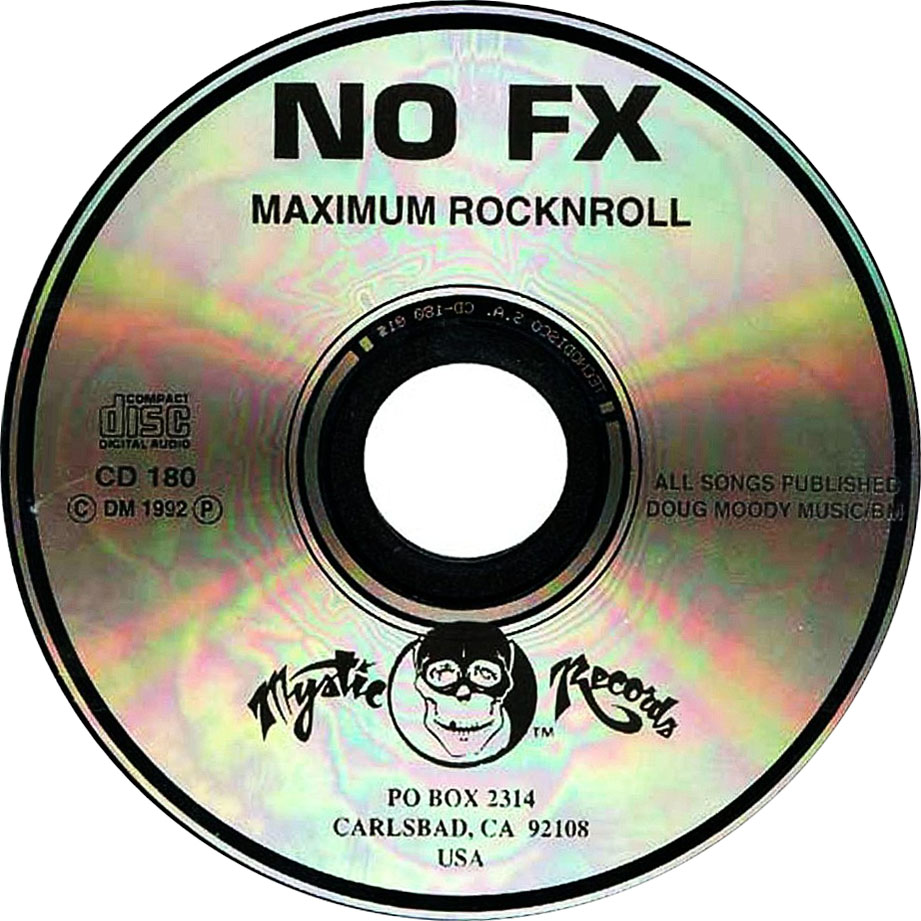 Cartula Cd de Nofx - Maximum Rocknroll
