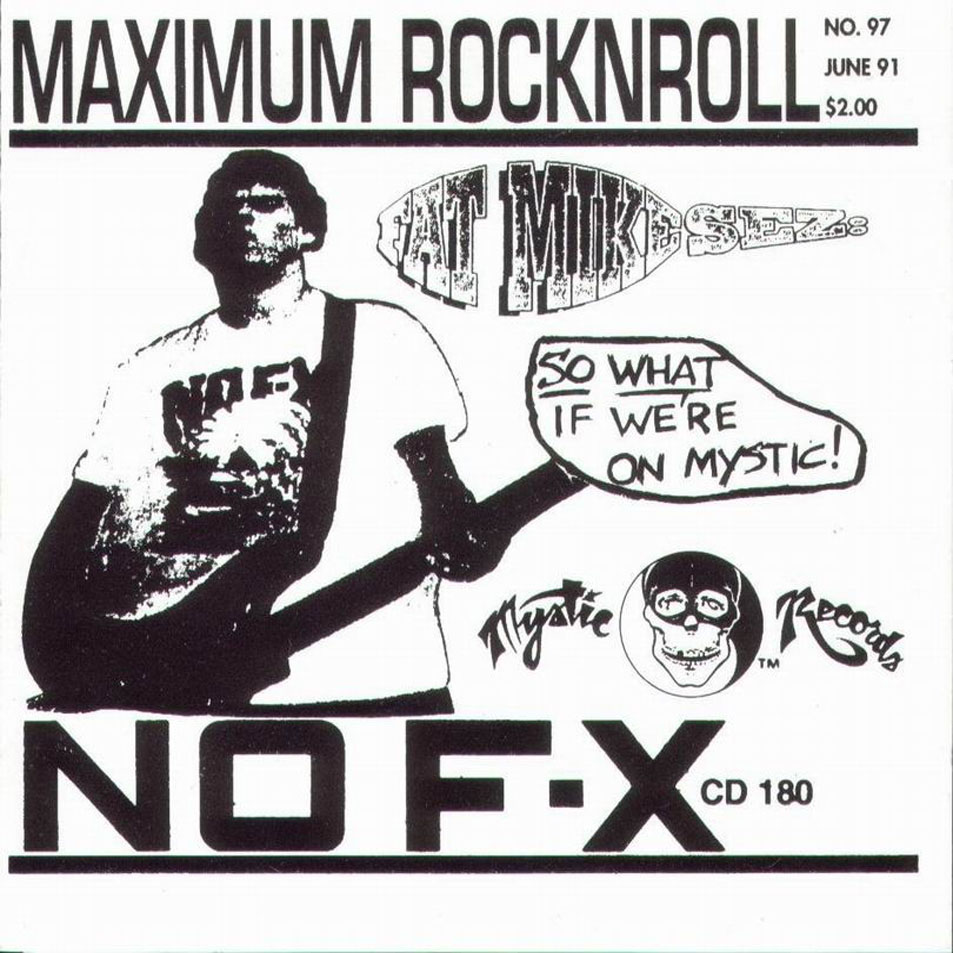 Cartula Frontal de Nofx - Maximum Rocknroll