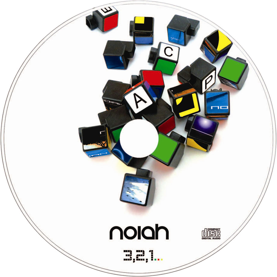 Cartula Cd de Noiah - 3, 2, 1... (Ep)