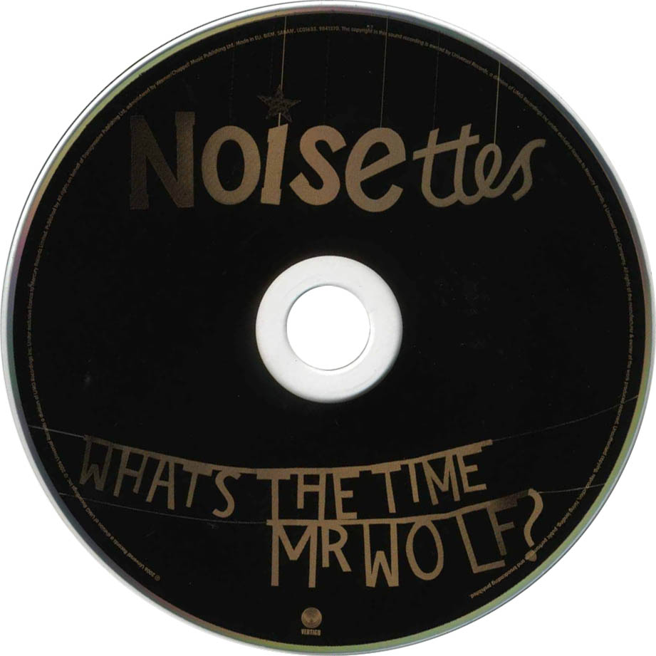 Cartula Cd de Noisettes - What's The Time Mr Wolf