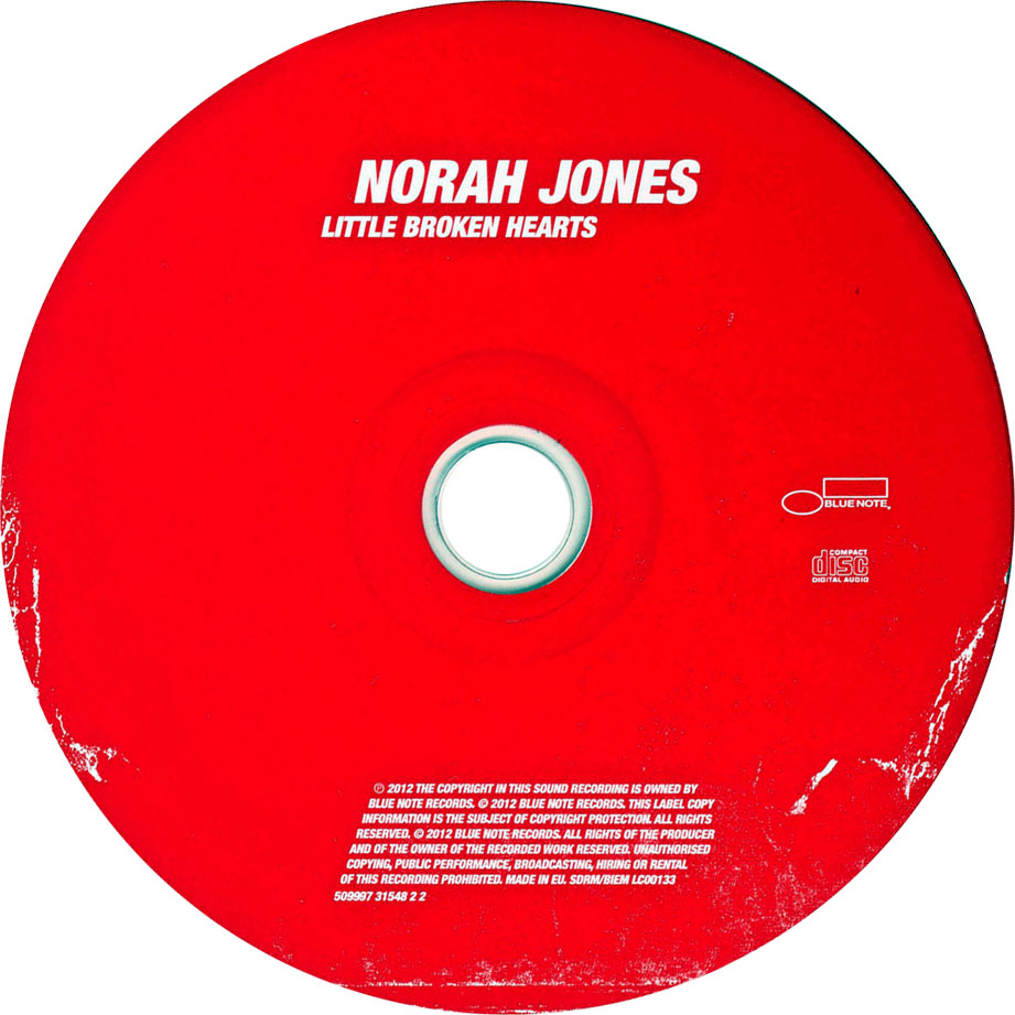 Cartula Cd de Norah Jones - ...little Broken Hearts