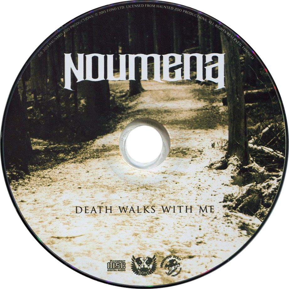 Cartula Cd de Noumena - Death Walks With Me