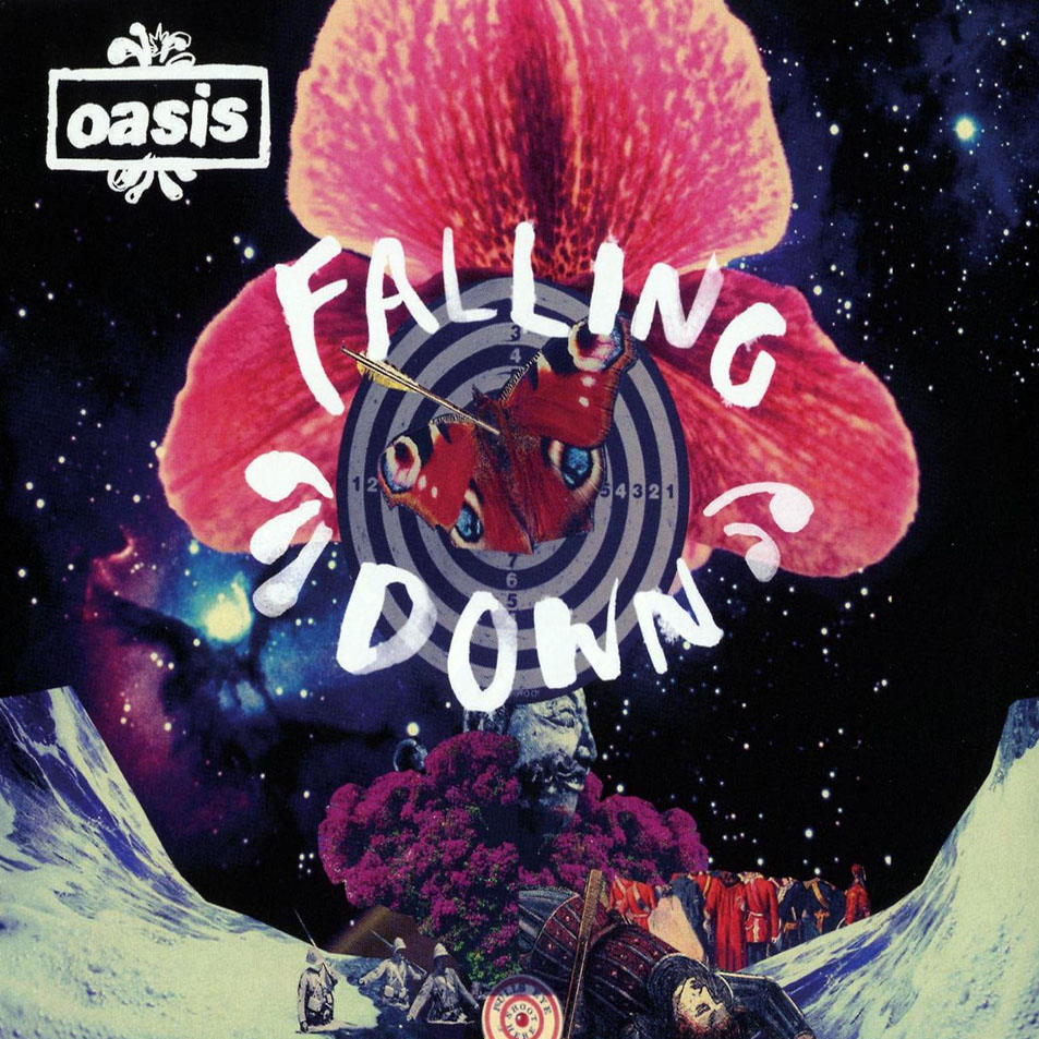 Cartula Frontal de Oasis - Falling Down (Cd Single)