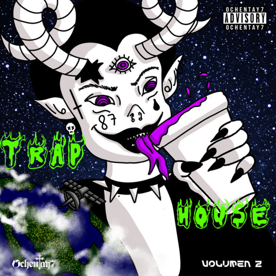 Cartula Frontal de Ochentay7 - Trap House Volume 2