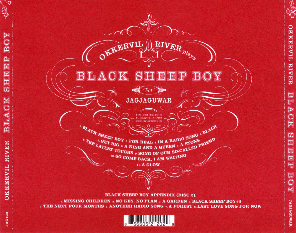 Cartula Trasera de Okkervil River - Black Sheep Boy (Deluxe Edition)