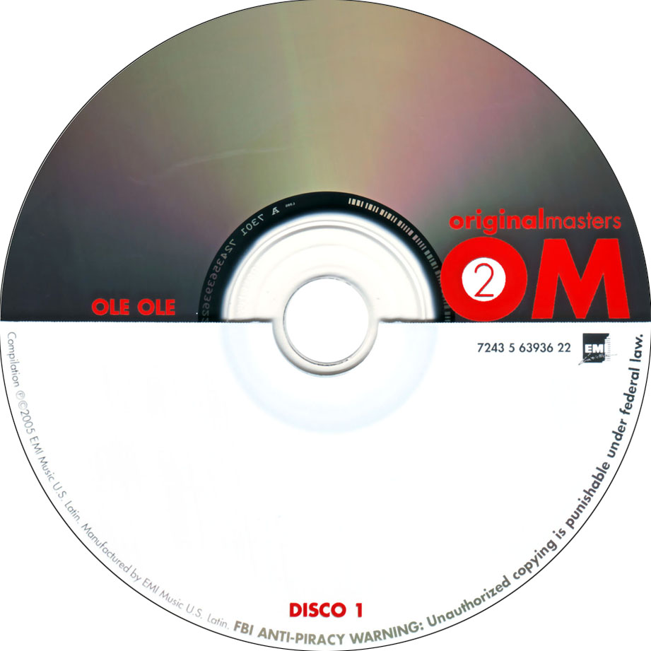 Carátula Cd1 de Ole Ole - Original Masters