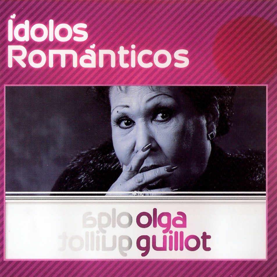 Cartula Frontal de Olga Guillot - Idolos Romanticos