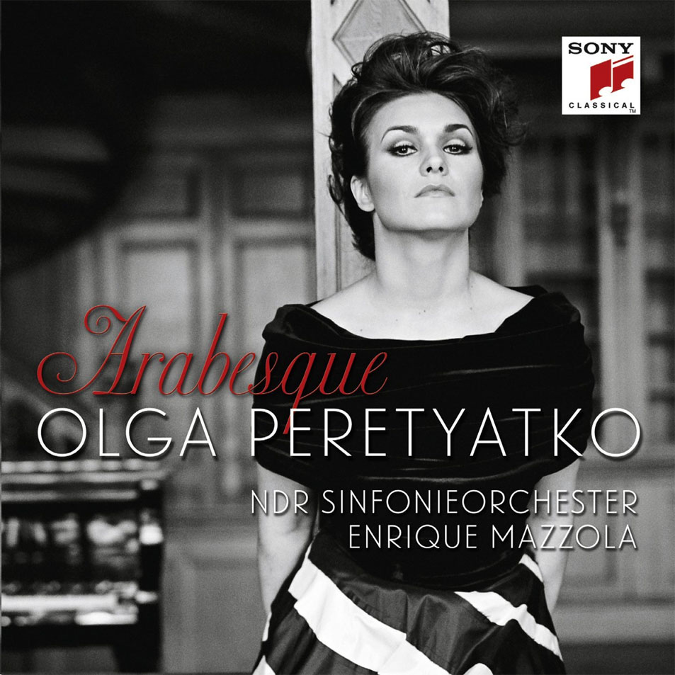 Cartula Frontal de Olga Peretyatko - Arabesque