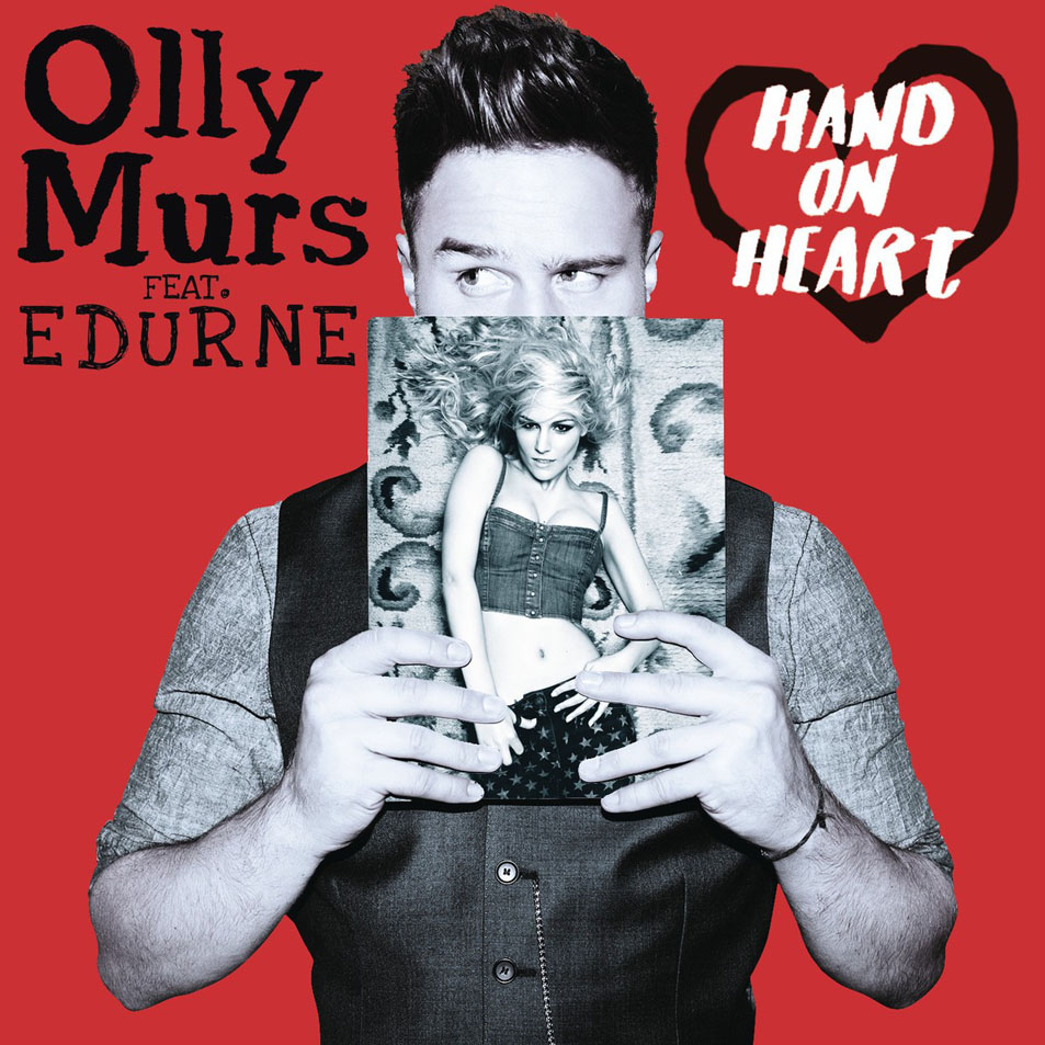 Cartula Frontal de Olly Murs - Hand On Heart (Featuring Edurne) (Cd Single)