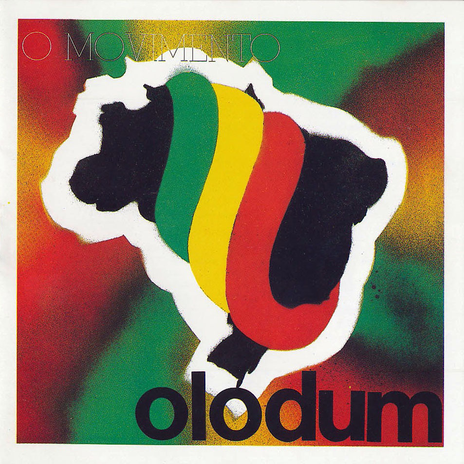 Cartula Frontal de Olodum - O Movimento