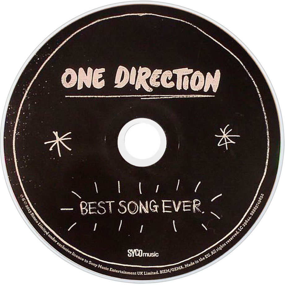 Cartula Cd de One Direction - Best Song Ever (Ep)