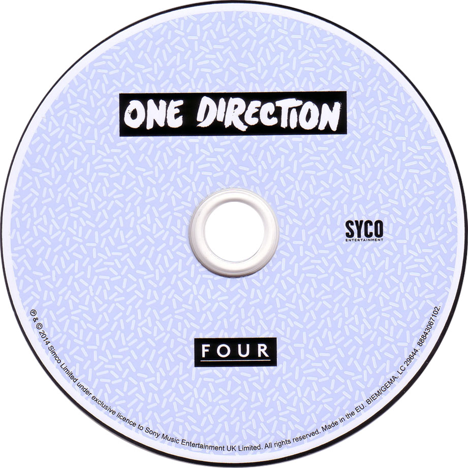 Cartula Cd de One Direction - Four