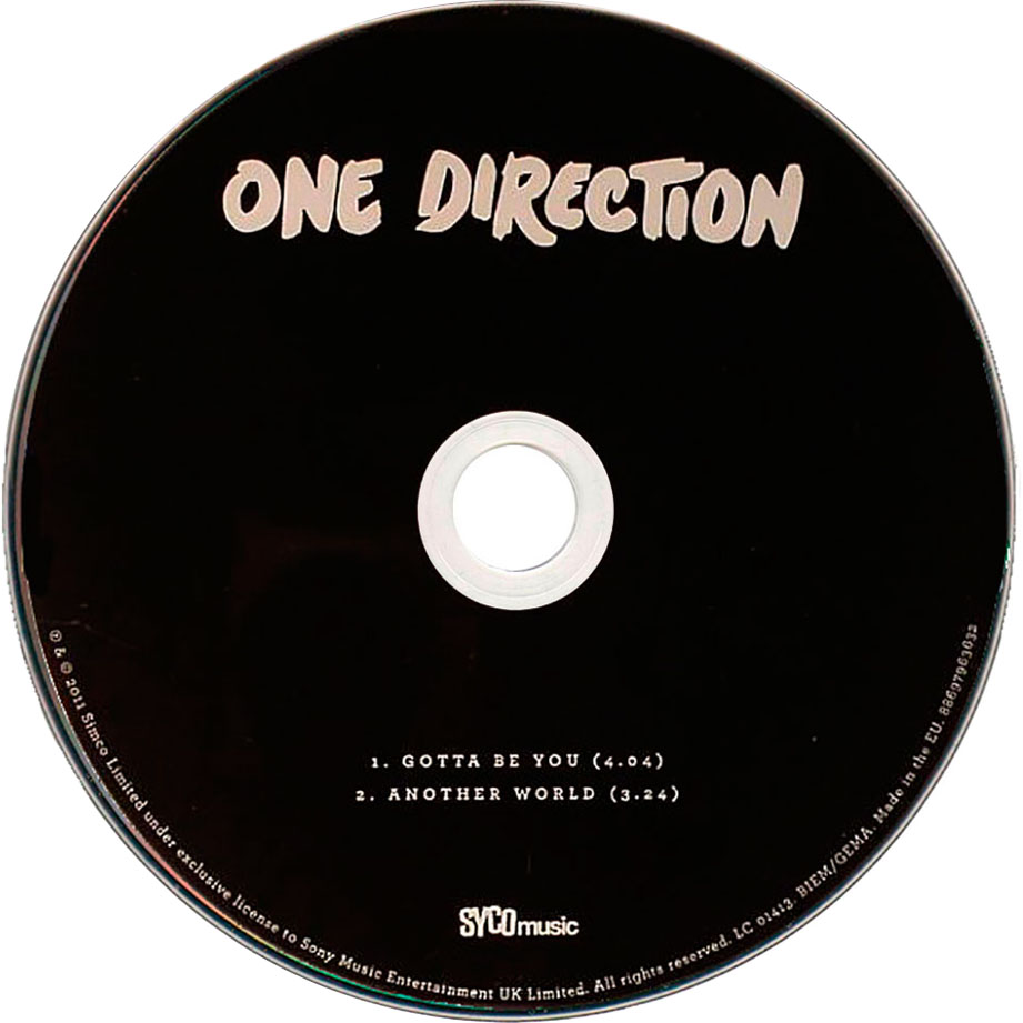 Cartula Cd de One Direction - Gotta Be You (Cd Single)