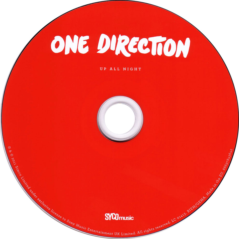 Cartula Cd de One Direction - Up All Night