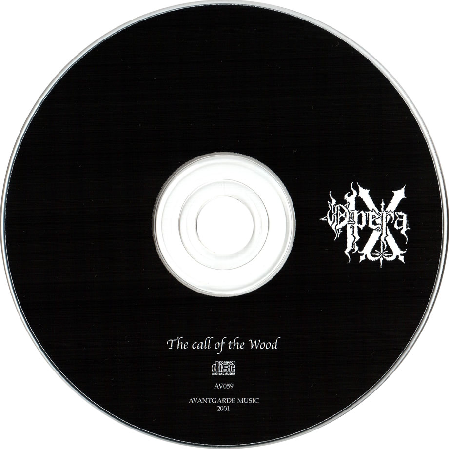 Cartula Cd de Opera Ix - The Call Of The Wood