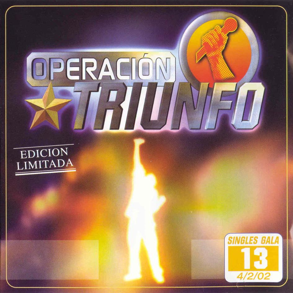 Cartula Frontal de Operacion Triunfo 2001-2002 Gala 13