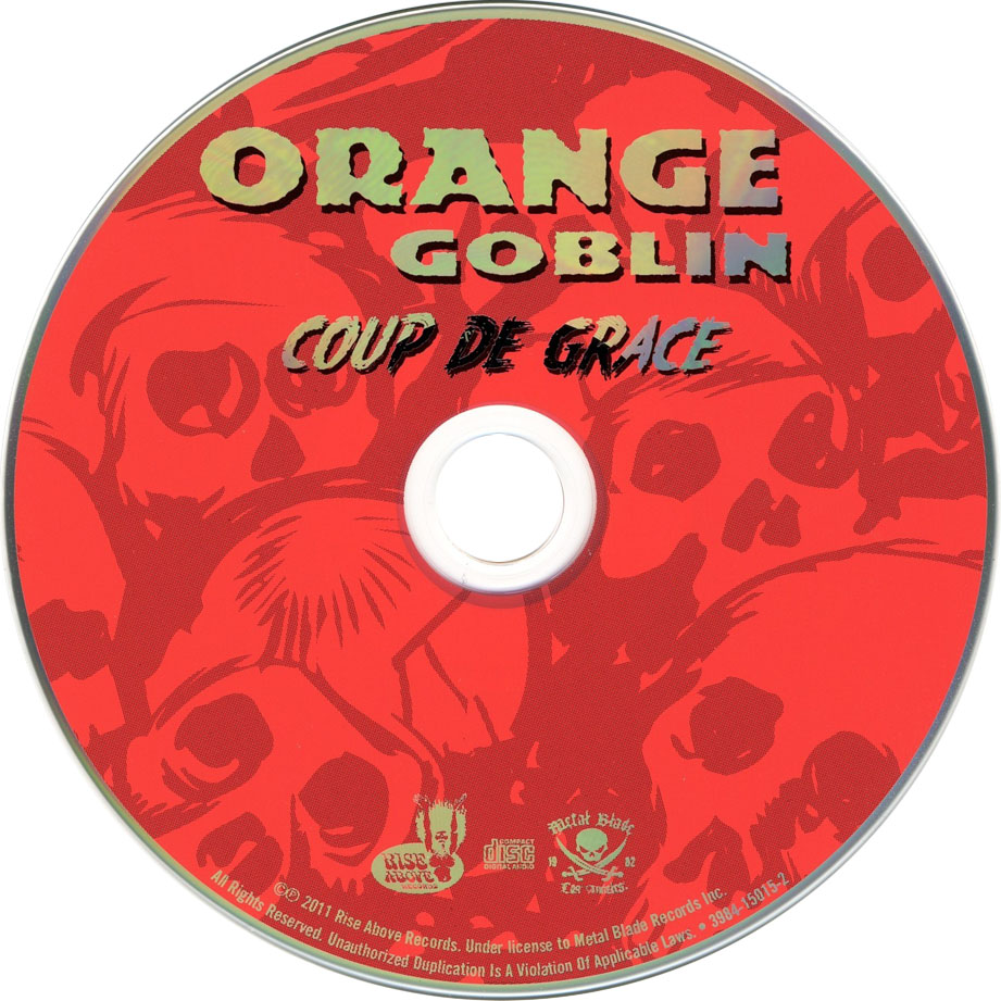 Cartula Cd de Orange Goblin - Coup De Grace (2011)