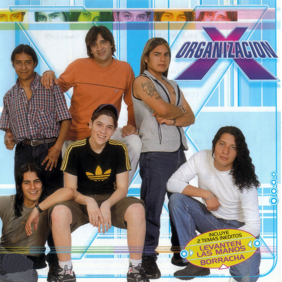 Cartula Frontal de Organizacion X - 20 Super Exitos
