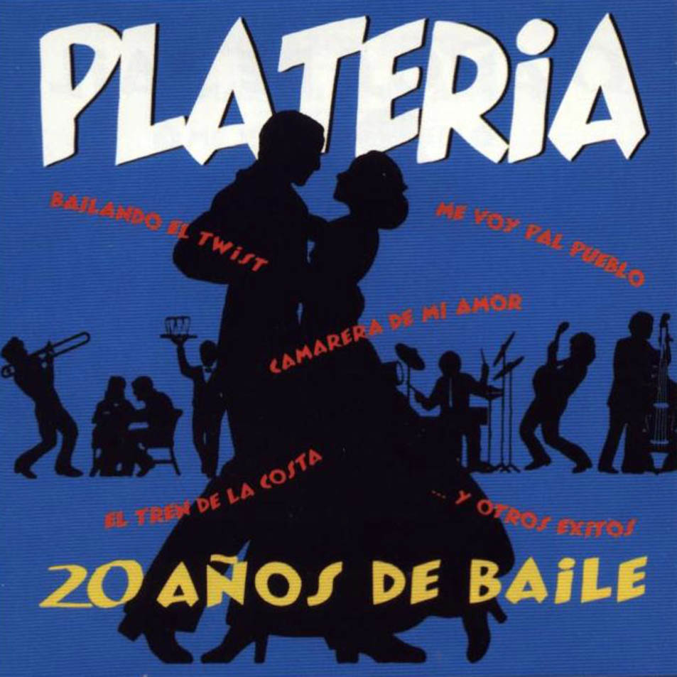 Cartula Frontal de Orquesta Plateria - 20 Aos De Baile