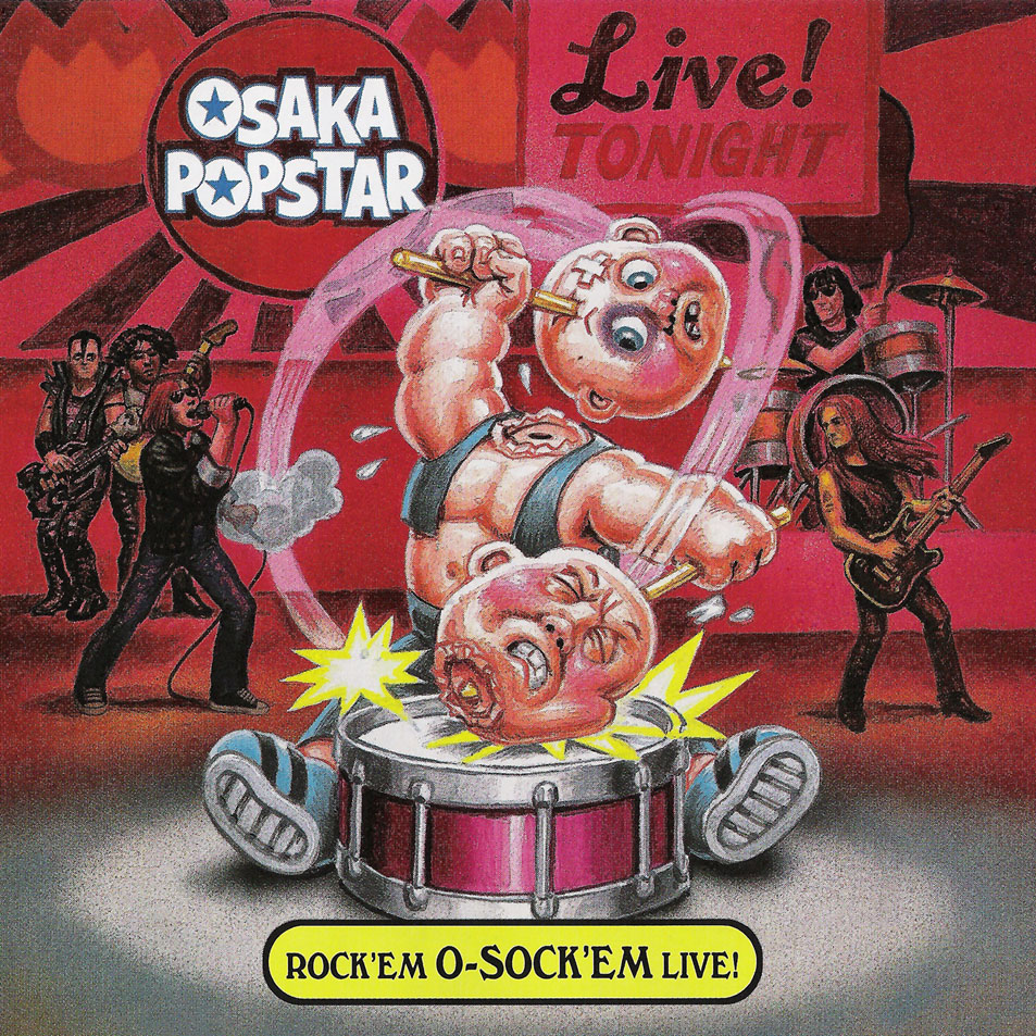 Cartula Frontal de Osaka Popstar - Rock'em O-Sock 'em Live! (Ep)