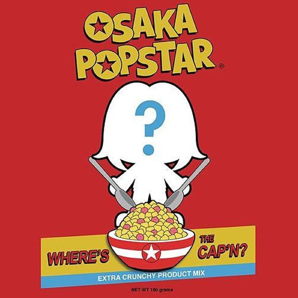Cartula Frontal de Osaka Popstar - Where's The Cap'n? (Cd Single)
