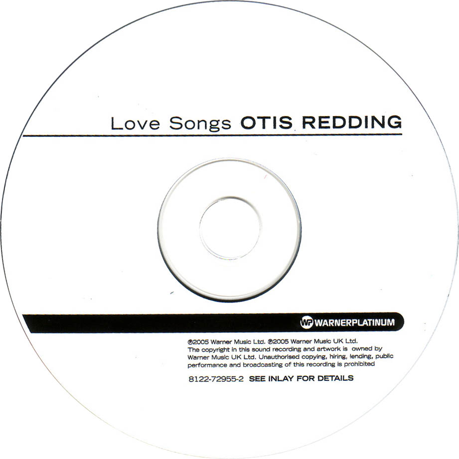 Cartula Cd de Otis Redding - Love Songs