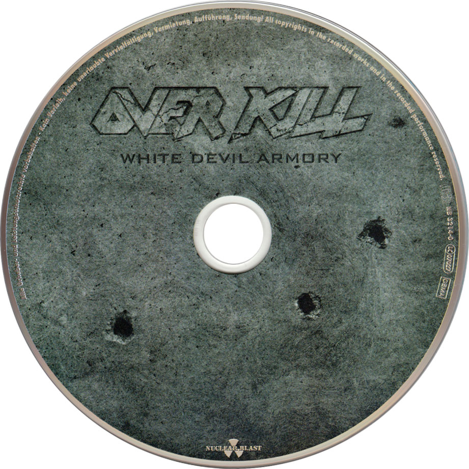 Cartula Cd de Overkill - White Devil Armory (Limited Edition)