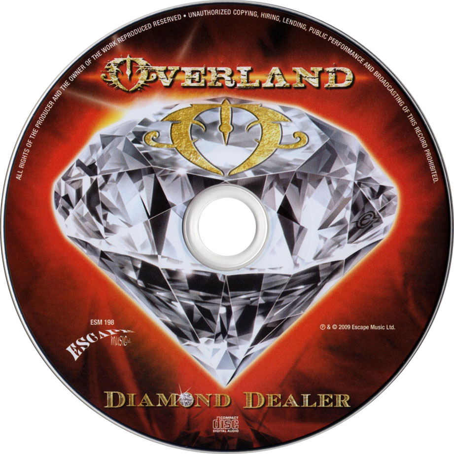 Cartula Cd de Overland - Diamond Dealer
