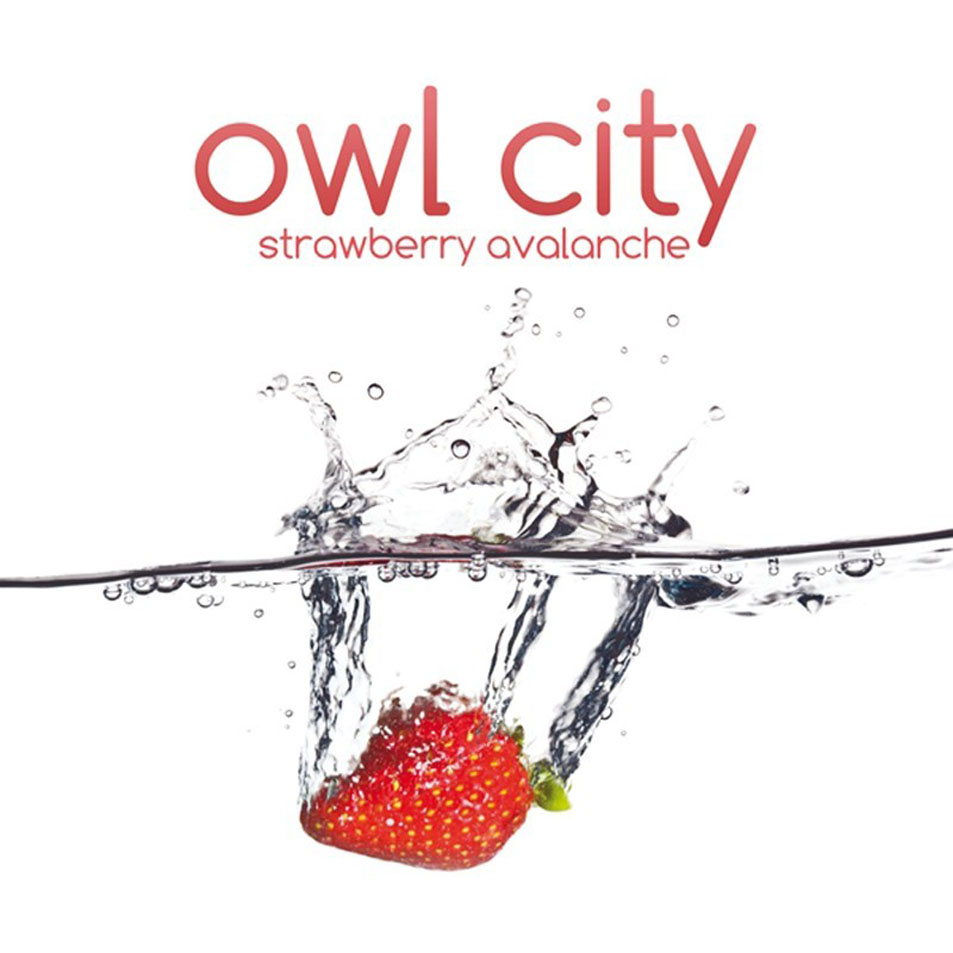 Cartula Frontal de Owl City - Strawberry Avalanche (Cd Single)